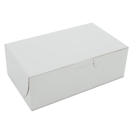 Sct Bakery Boxes, 6 1/4w x 3 3/4d x 2 1/8h, White, PK250 SCH 0911